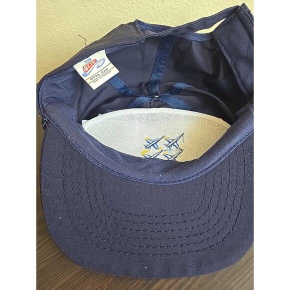 Blue Angels Squadron Formation Vintage Men’s Snap Back Hat Otto Cap - Picture 5 of 7